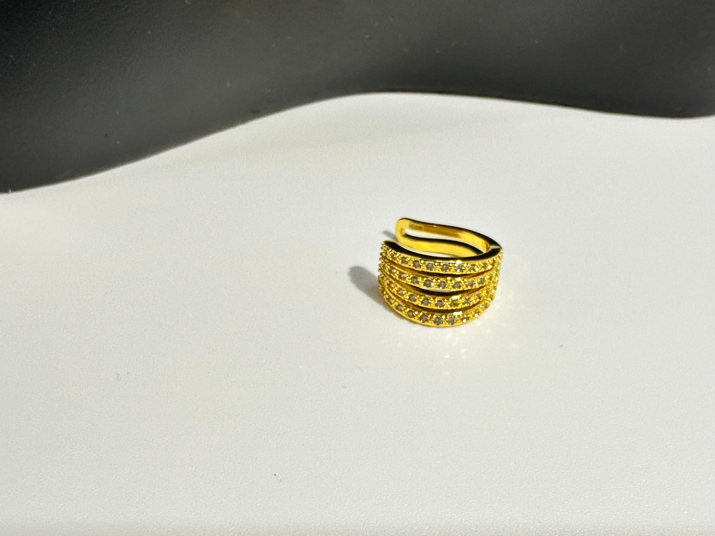 Ear Cuff, Gold-Tone, E18