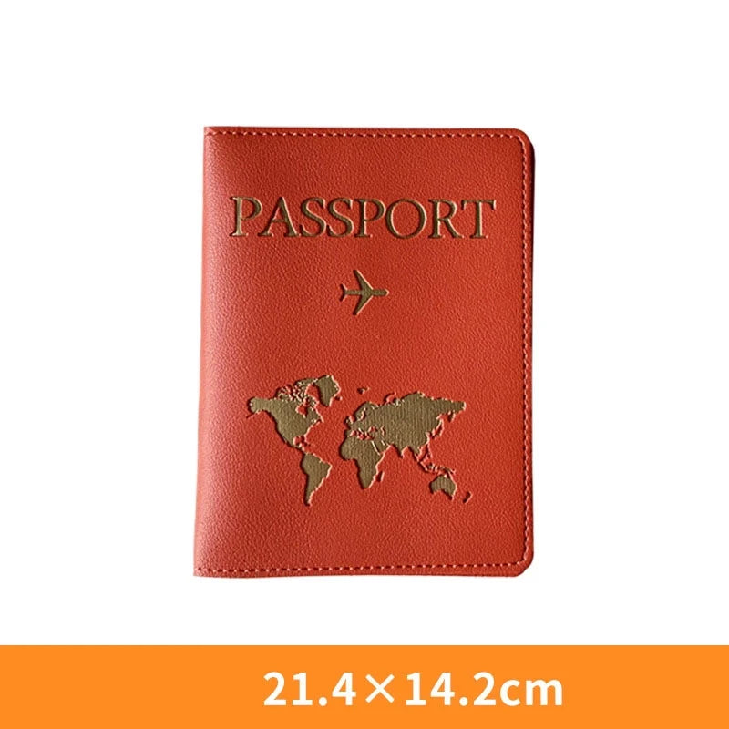 Passport Book Orange