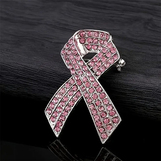 Pink Ribbon Brooches Pin