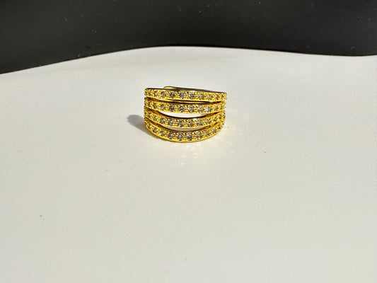 Ear Cuff, Gold-Tone, E18
