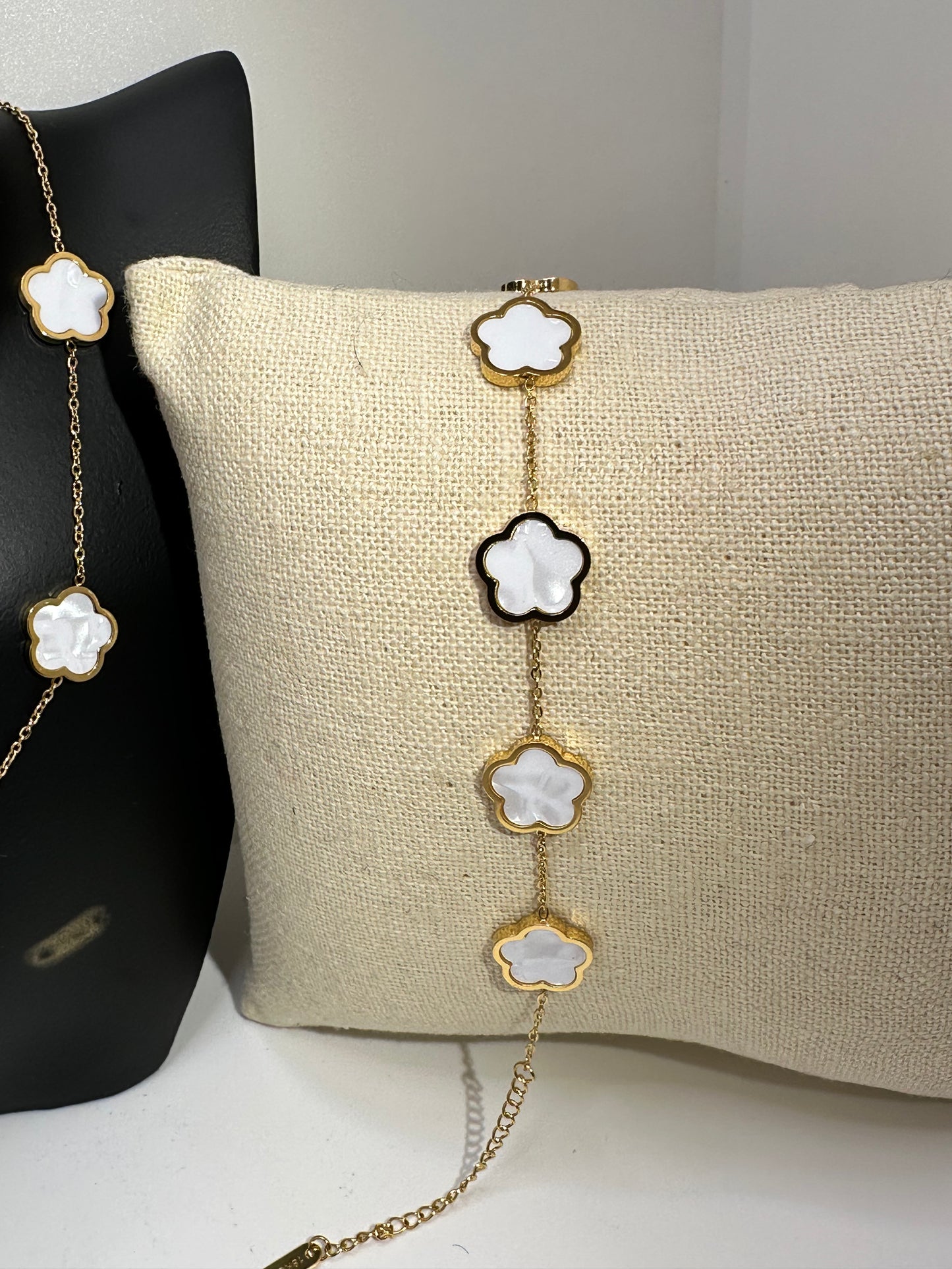 Shell 3-pc Necklace Set, White