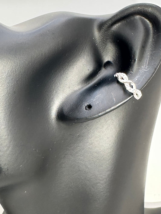 Ear Cuff, Silvery, E21