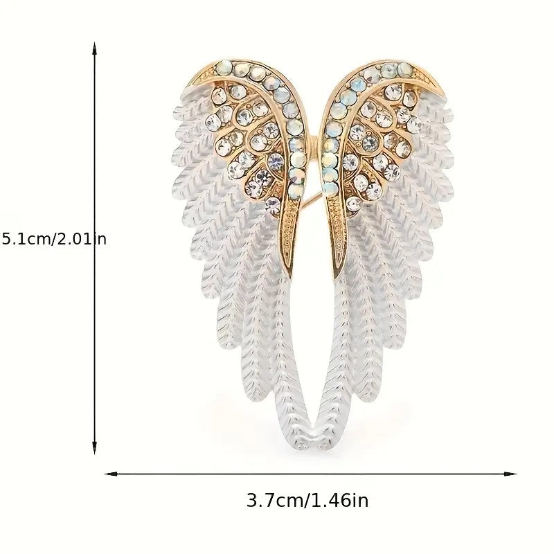 Celestial Rhinestone Brooch-PINK
