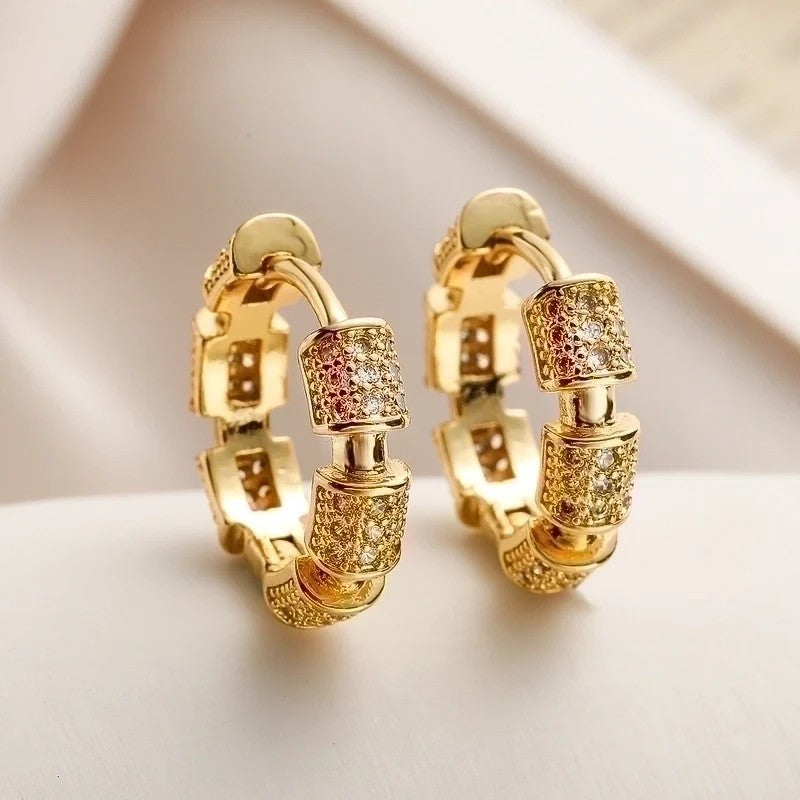Commute Geometric Earrings