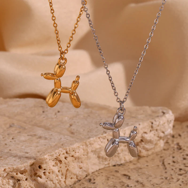 Dog Pendant, Gold