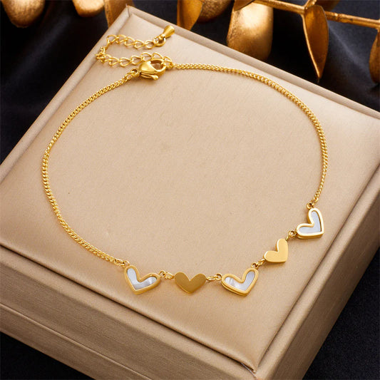 Heart Anklet