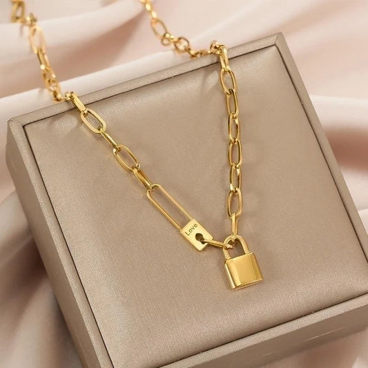 Lock Necklace