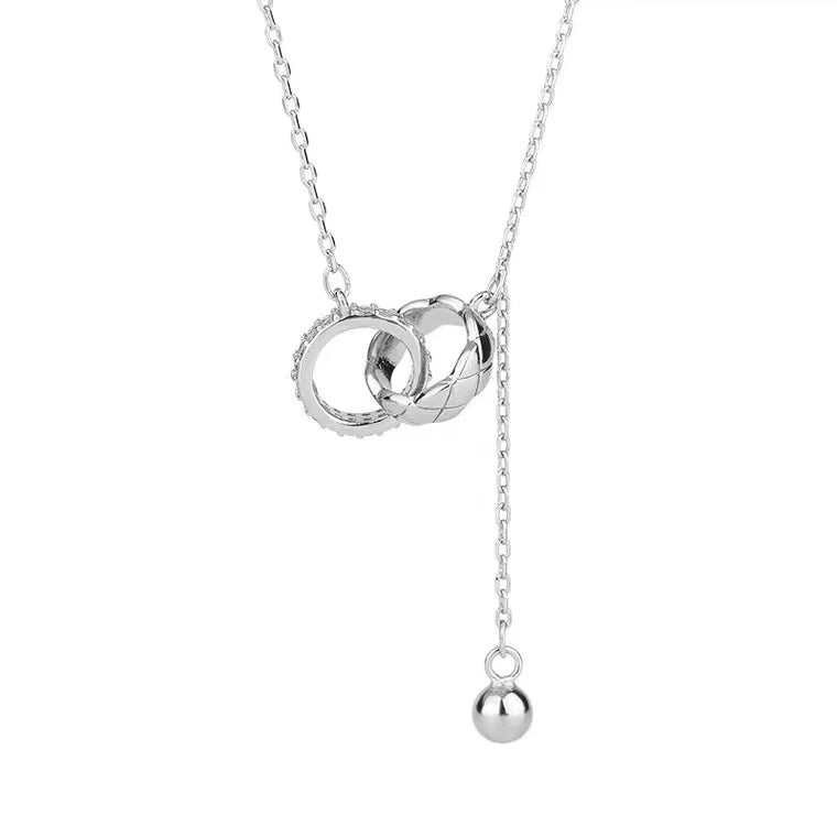 Luxury Geometric Round Necklace