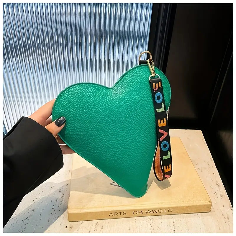 Mini Love Small Bag Lipstick Coin Purse-Green