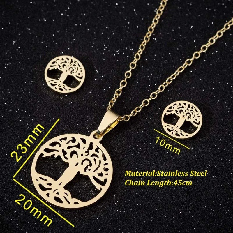 Tree of Life Set, Gold