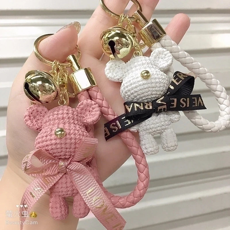 Bear Keychain-PINK