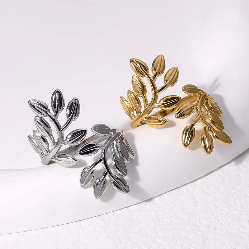 Leaf Ring-Gold