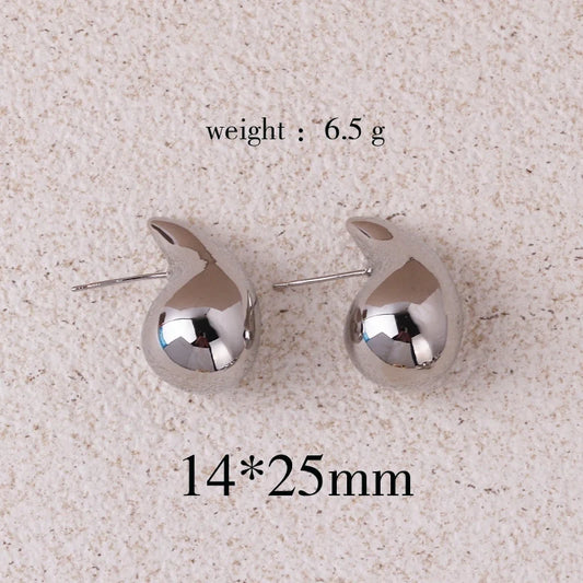 Small Water Drop Earrings